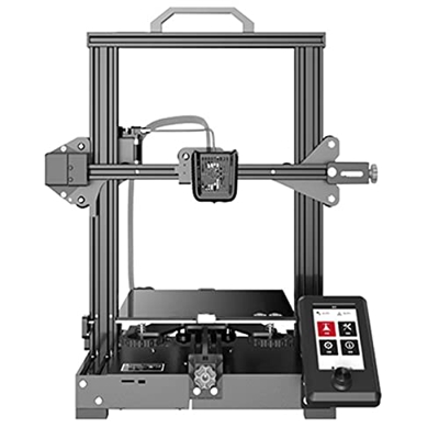 Kit De Impresora 3D Impresora Inteligente De Alta Precisión Impresora Diorama Sensor De Filamentos Silencioso Portátil (Color : Black)