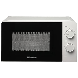 Hisense H20MOWS1 Horno microondas mecánico, capacidad 20 L, potencia 700 W, blanco precio