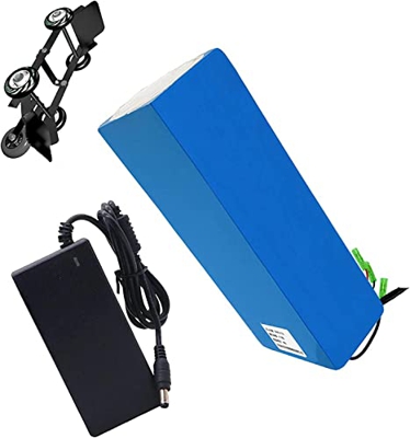 stdpcxz Batería De Bicicleta Eléctrica, Batería De 60 V para Motor De 1500 W, 1200 W, 1000 W, 750 W, 500 W, 450 W, 350 W, 250 W, Batería De Litio para