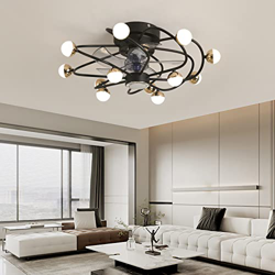 Ventilador De Techo con Luz Led Design 60cm DC Lampara De Techo con Ventilador Silencioso Modos Invierno Y Verano Temporizador Regulable Reversible pa en oferta