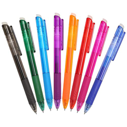 GUBOOM Bolígrafo Borrable, Bolígrafo De Gel Líquido, 8 Colores Tinta 0.7mm Bolígrafo De Gel Borrable, Bolígrafo De Tinta Borrable Para Niños, Estudian características