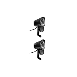 tieedhfu 2 X (Multi) Bicicleta eléctrica faro LED soporte ajustable linterna luz en oferta