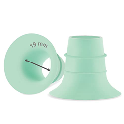 Maymom Inserto de brida de 19 mm (verde) Compatible con Elvie Single/Double Electric, Elvie Stride 24 mm Copa usable precio