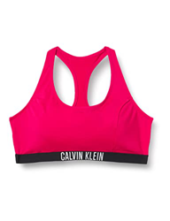 Calvin Klein Bralette Racerback-RP-Plus Parte Superior de Bikini, Royal Pink, XL para Mujer precio