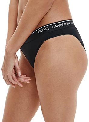 Calvin Klein Braguita de Bikini, Black, XL para Mujer
