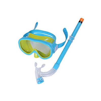 Buceo Niños Niños Máscara de Buceo Conjunto de Tubos de respiración Natación Snorkel Goggle Gafas Kit Rendimiento Seguro y Protector