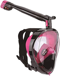 NIVOK Snorkel de Cara Completa Máscaras de esnórquel Máscaras de Buceo bajo el Agua Rotación de 360 Grados Vista de 180 Antivaho Antifugas Equipo de e en oferta
