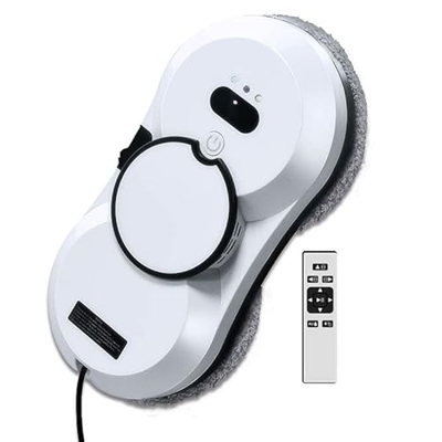 CHINHG Robot Limpiador de Ventanas, rociado de Agua, Robot Aspirador de Limpieza de Ventanas Ultrafino, Vidrio eléctrico Remoto de succión Fuerte 5600