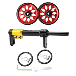 VORCOOL 1 Juego de Varillas para Portaequipajes Soporte Trasero Rueda Plegable de Repuesto con Carga Rojo Easywheel Pernos Accesorios Telescópicos Rue características