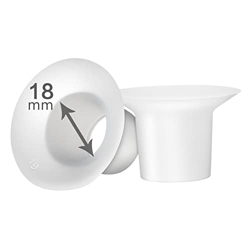 LOZAEVE Insertos de brida de 18 mm compatibles con Spectra S1, S2 y 27 mm Medela PersonalFit Flex, Harmony, solo escudos de extractor de leches; reduc en oferta