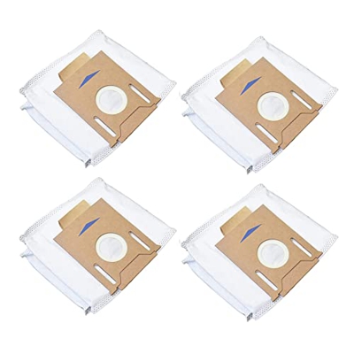 Jojomino Bolsa de Polvo Desechable para ECOVACS Deebot 2.5L con T8 Y T8 Robot Aspirador Paquete de 4