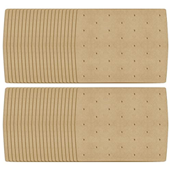 laxyy 150 Piezas de Papel de Freidora de Aire Revestimiento de Papel Pergamino para Freidora de Aire con Orificio de Aire para Freidora de Aire Ninja  características