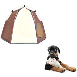 Jjoer Casitas para Gatos Tienda de campaña para Perros Caseta de Perro al Aire Libre Perro Impermeable Tienda Carpas para Gatos de Interior Casa de Pe características
