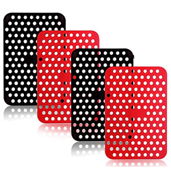 Jiulixiang Revestimientos de Freidora de Aire de Silicona Reutilizables para Freidora de Aire Dual Ninja Foodi DZ201 Accesorios de Freidora de Aire An características