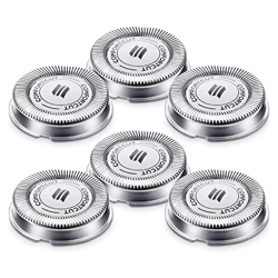 Minutos 6 Paquetes Sh30 Cabeza de reemplazo de reemplazo Cabezales de reemplazo compatibles for Philips Electric Shaver Series 1000, 2000, 3000 maquin en oferta