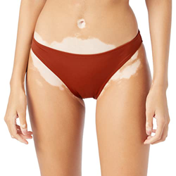 PUMA Classic Bottom Parte Inferior de Bikini, marrón, XS para Mujer precio