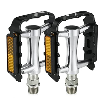 Pedal de bicicleta de montaña Pedales de bicicleta Ligero 9/16IN Rodamiento Pedal de bicicleta MTB/BMX/Bicicleta de carretera MTB Bicicleta Ciclismo P