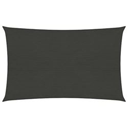 Toldo de 160 g/m Antracita 4 x 7 m HDPE-Home & Garden Lawn & Garden Outdoor Living Paraguas y parasoles al aire libre características