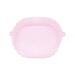 UIOO 2 uds   freidora de Aire Olla de Silicona Cesta Mat Grill Pan Accesorios Horno Bandeja para Hornear Olla de Silicona freidoras de Aire Almohadill precio