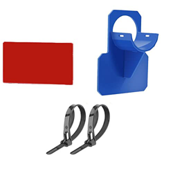 WAITLOVER Soporte de fijación de tubería de piscina Soporte de montaje lateral Soporte con atadura de cables para piscina Accesorios simple para Skimm precio