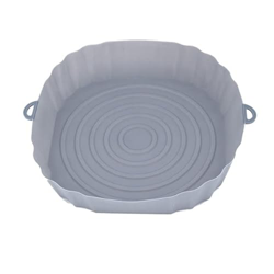 UIOO Revestimiento de Cesta de Silicona para freidora de Aire,   Bandeja para Hornear para Hornear, Plato para Pizza, Parrilla, Cocina, Pastel características