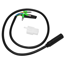 AIDIRui Motor Convertir Cable de extensión 9 Pin Línea de conversión Conector impermeable E-Bike Motor Extender Cable 60cm precio