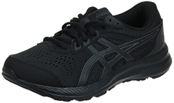 Asics Gel-Contend 8, Zapatillas Mujer, Black Carrier Grey, 39.5 EU en oferta