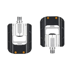Pedal de bicicleta de montaña Pedales Plegables for Bicicletas Pedales de Aluminio Universales Antideslizantes Pedal Plegable 9/16 Compatible con Bici características