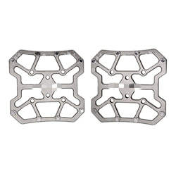 Pedal de bicicleta de montaña 1 par de adaptadores de plataforma de pedal sin clip de bicicleta de aleación de aluminio compatibles con pedales de bic características