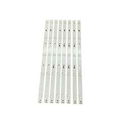 DCALU 8pcs DIRIGIÓ Strip Fit for TCL 49D1600 ODM 49_D1600 8x5 LX20160826 49L510U18 49E301 49U3600C CRH-AT493030080569qrev1.0 Tiras de luz de Fondo de  características