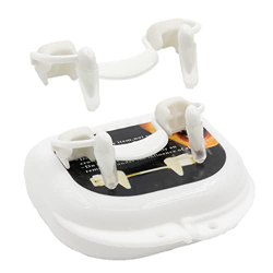 2 Pares de Dientes de Vampiro RetráCtiles, Colmillos Vampiro Falsos para NiñOs, Dientes de Halloween, Tirantes de Hombre Lobo, Cosplay, Fiesta de Hall características