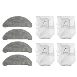 OSER para Eve Plus Robot Aspirador Accesorios Bolsa de RecoleccióN de Polvo PañO de Fregona de Limpieza Repuestos Piezas de Repuesto en oferta