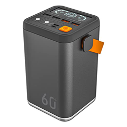 KENANLAN Powerbank 60000 mAh, batería externa de gran capacidad, 36 W, PD QC 3.0, banco de energía, 4 puertos USB, banco de energía móvil para exterio en oferta