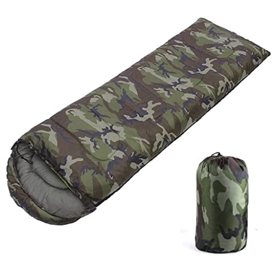 ZYZMH Ocio al Aire Libre Camping Almuerzo Break Camuflaje Bolsa de Dormir Adulto Bolso for Dormir Camping Sombrero de Dormir sobre Estilo Bolso Perezo