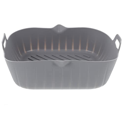 UPKOCH Freidora de Aire Olla de Silicona Cesta Reutilizable para Freidora de Aire Revestimiento para Freidora de Aire Bandeja Cuadrada para Freidora d características