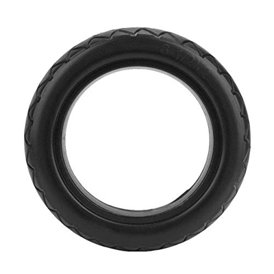 QPWZ Neumático de Scooter eléctrico, Cubierta de Rueda de neumático sólido Trasero Delantero reemplazo sólido de Rueda de neumático para monopatín de 