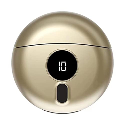 KATEL Máquinas de Afeitar eléctricas para Hombres,Platillo Volador pequeño Afeitado eléctrico portátil Hoja de Arco Doble Velocidad rápida | Razor Bea