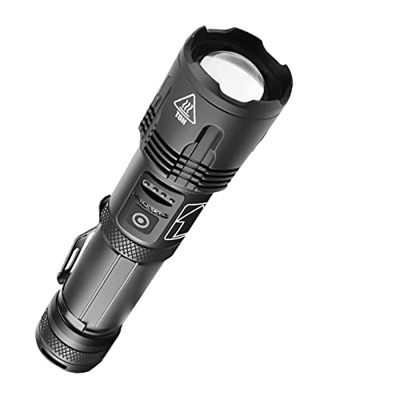 Función recargable del banco del poder de la batería del uso 18650 o de la linterna del zoom de la antorcha del LED 26650