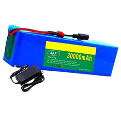 Batería De Bicicleta Eléctrica 48V 30000 Mah Paquete De Batería De Litio para Bicicleta Eléctrica, Batería De Iones De Litio Batería De Bicicleta Eléc características
