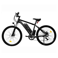 IOPY Bicicleta Eléctrica Portátil De 26'' con Motor De 350W, con Batería De Litio De 36V Extraíble para Adultos (Color : Black, Size : 36V) precio