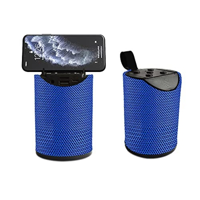 Altavoz Bluetooth portátil con Sonido HD y Graves, Mini Altavoz inalámbrico, Altavoz Bluetooth 5.0 para Actividades en Interiores y Exteriores -Azul