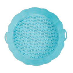 Bandeja de silicona para freidoras de aire, alfombrilla reutilizable ligera para microondas y lavavajillas en oferta