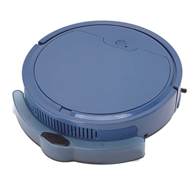 NEZE Robot de Barrido, Aspiradora Robot InaláMbrica 3 en 1 de SuccióN 2000Pa con Cable de AlimentacióN para el Hogar (Azul)