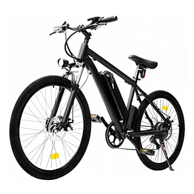 IOPY Bicicleta Eléctrica Montaña - Bicicleta Eléctrica Todo Terreno 26''con Batería Litio Extraíble 36V para Senderos La Selva Playa Nieve (Color : Bl