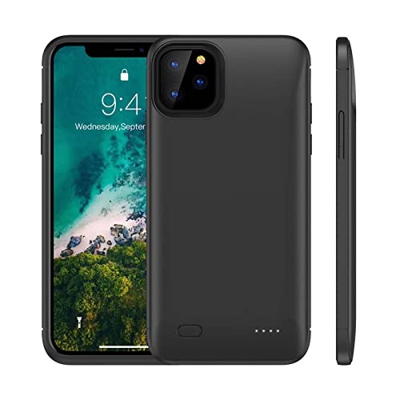 Smart Cover Batería iPhone XR 6.1" Battery Case Recargable Power Bank Slim Slim 6200 mAh