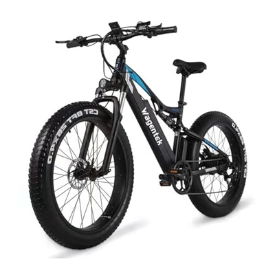 Bicicleta eléctrica de 26 pulgadas Fat Tire para adultos 25 Mph plegable Ebike 1000 W Motor Bicicleta eléctrica con 48 V 17 Ah Batería extraíble Snow 