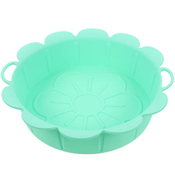 UPKOCH Freidora de Aire Revestimientos de Silicona Doble Asa Antiadherente Freidora de Aire Olla Freidora de Aire Freidora Horno Accesorios de Sartén  precio