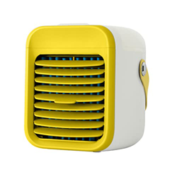 XUnion #3w933c Ventilador de aire acondicionado portátil Recargable Evapoair Acondicionador Ventilador con 3 Velocidades 7 Colores Inalámbrico Persona en oferta
