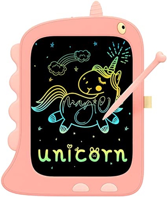 TEKFUN Tablet de Escritura LCD 8,5 Pulgadas, Tablero de Dibujo Pizarra Magnetica Infantils, Unicornio Juguetes Regalo Niña Niño de 2 3 4 5 6 Años Niño