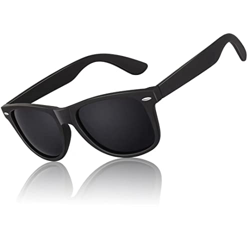 LINVO Gafas de Sol Hombre Mujer Polarizadas Gafas de Conducir con Protección UV Estilo Retro 80's Marca de Diseño Gafas de Sol precio
